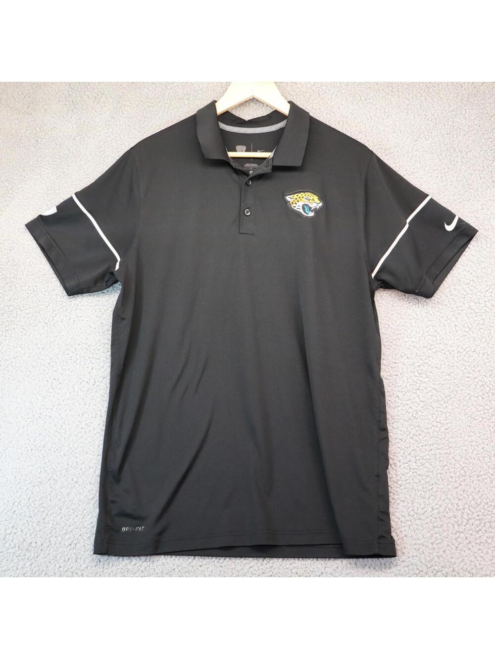 Nike NFL OnField Jacksonville Jaguars Dri-Fit Polo Men Large